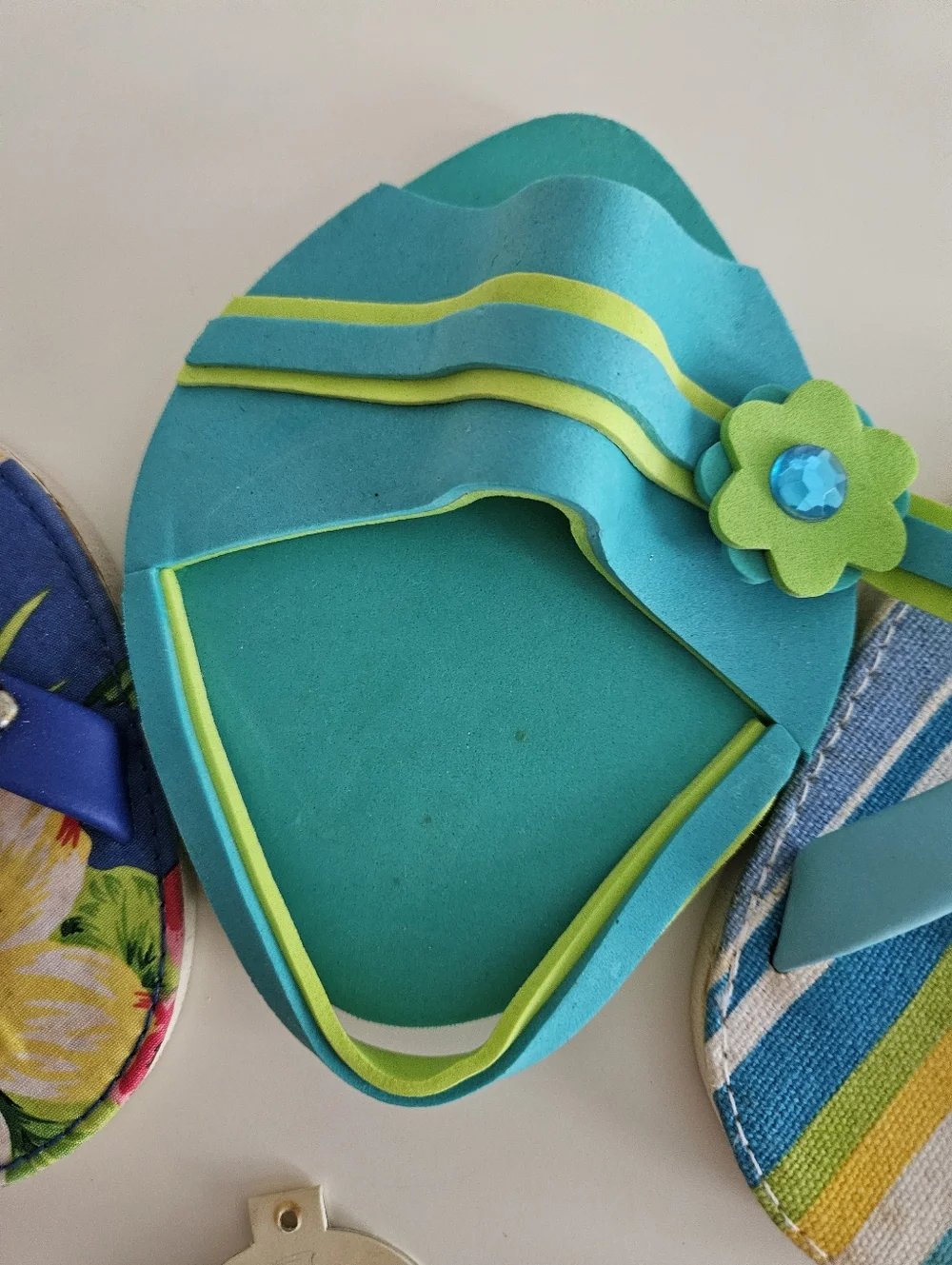 DRINKWEAR 4-Piece Flip Flop Coaster Set